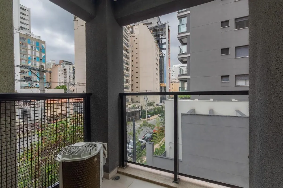 公寓 圣保罗Bhomy Pinheiros - Ao Lado Da Oscar Freire Mr 101A公寓 巴西